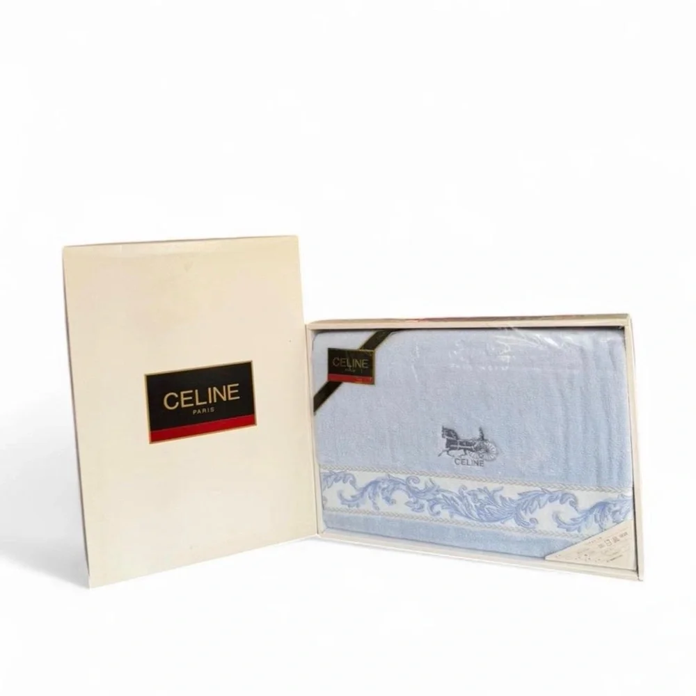 1 Blue Celine Bath Towel